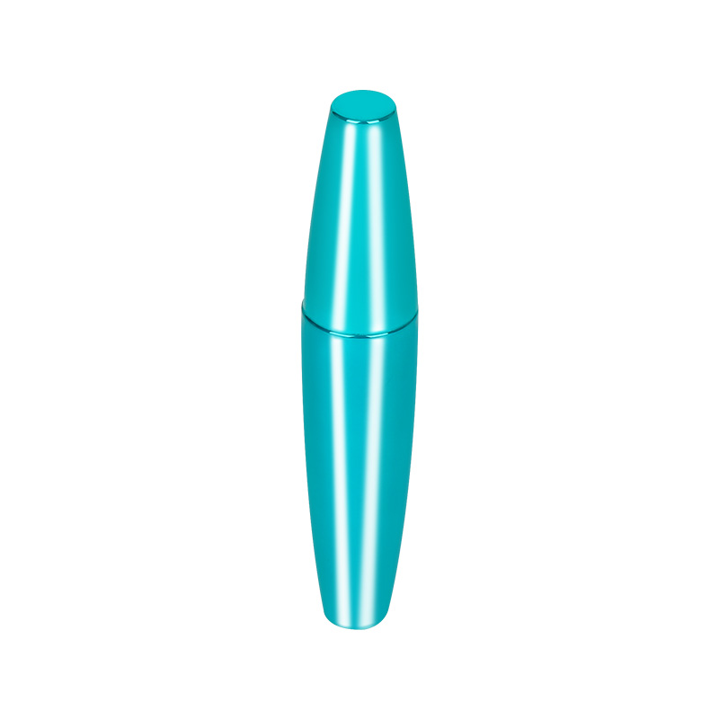 Blow Bottle with Sturdy Blue Plating Mascara Tube Packaging
